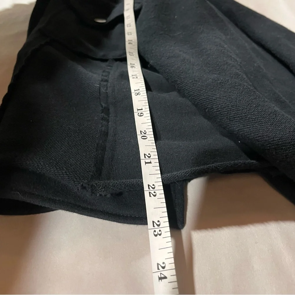 NATURAL LIFE Black Cropped Button Down Utility Jacket XS/S - Picture 10 of 10
